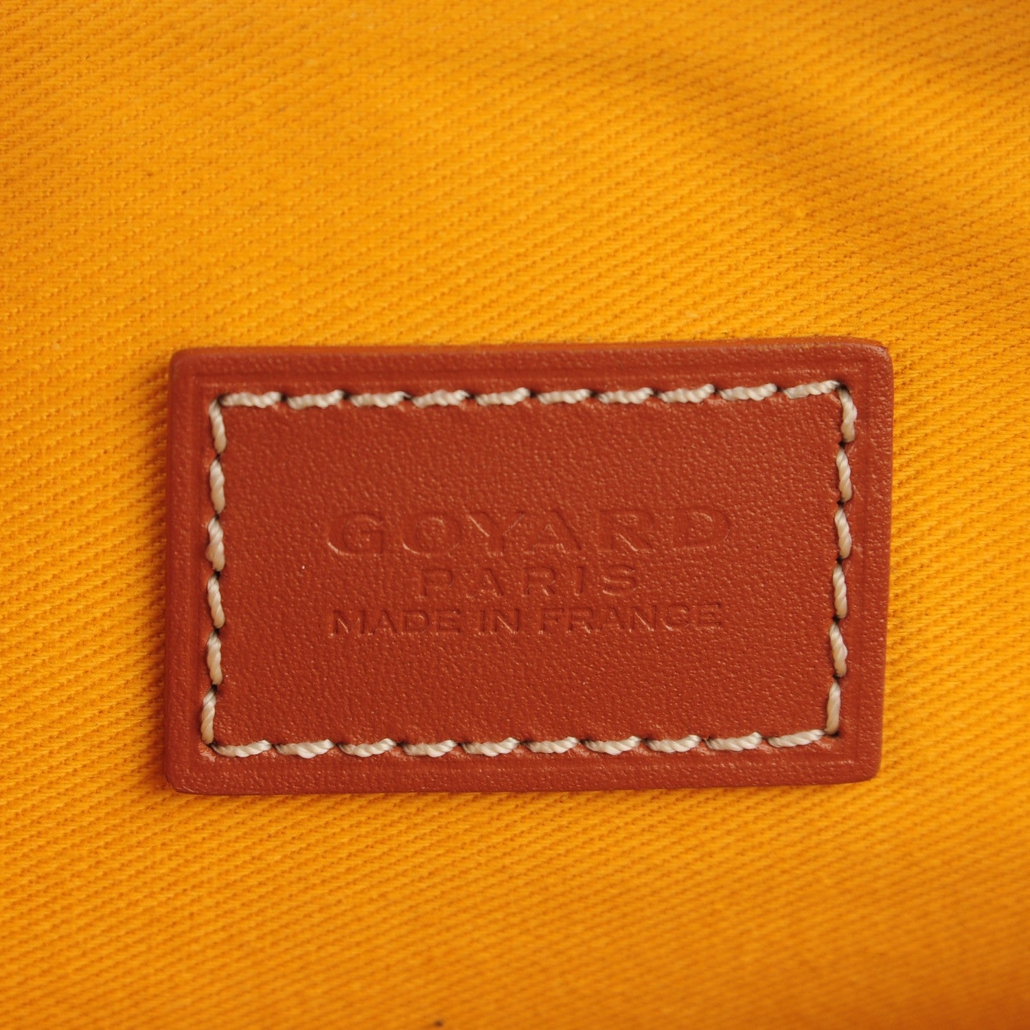 Goyard Goyardine Senat Pochette MM Black Gold 9 of 10