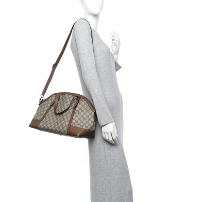 Gucci GG Supreme Monogram Medium Nice Top Handle Dome Bag Brown 2 of 13