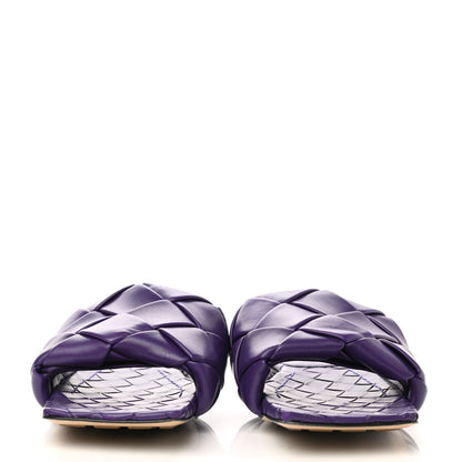 Bottega Veneta Nappa Maxi Intrecciato Lido Flat Sandals 38 Gumdrop 2 of 9