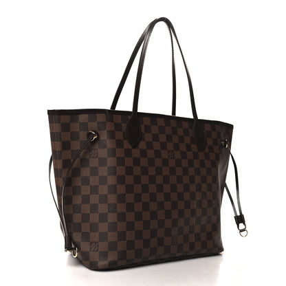 Louis Vuitton Damier Ebene Neverfull MM 3 of 9