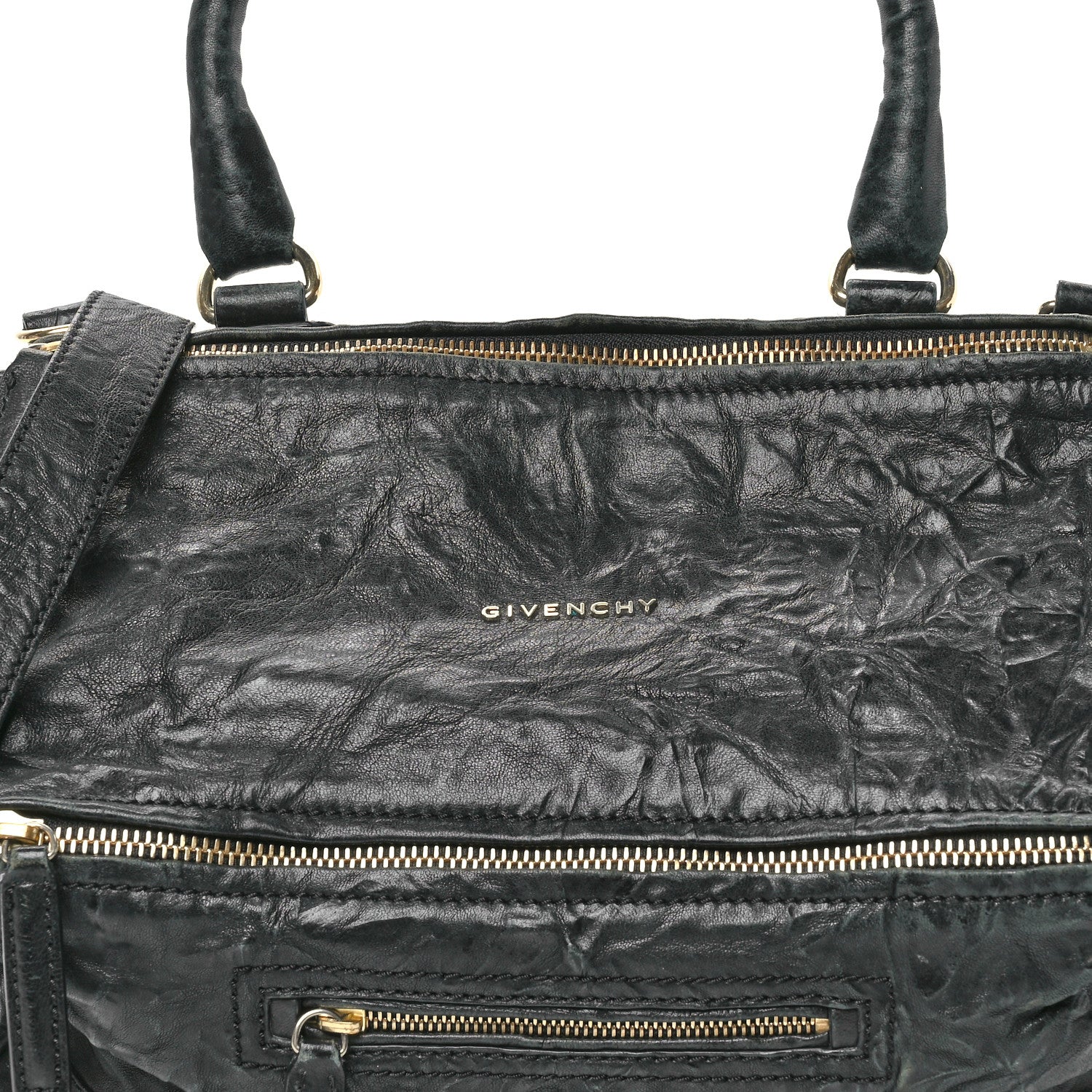 Givenchy Tumbled Sheepskin Medium Pandora Black 8 of 16