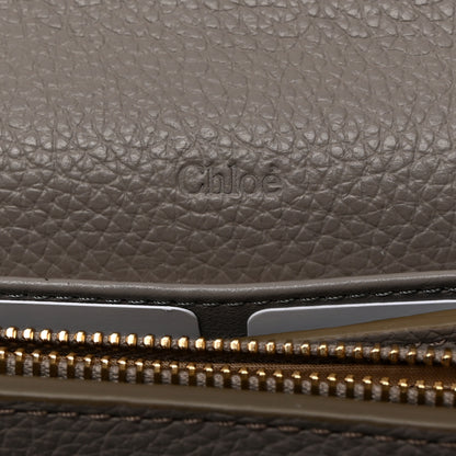 Chloe Calfskin Marcie Continental Flap Wallet Cashmere Grey 8 of 9
