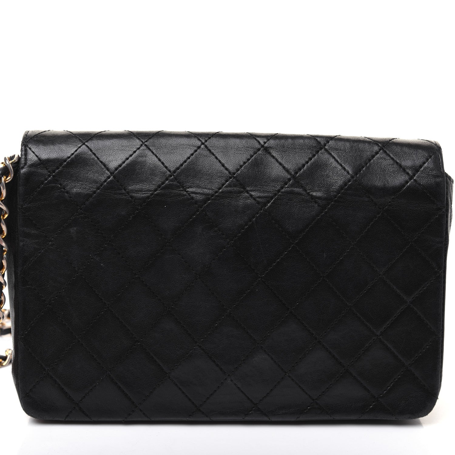 Chanel Lambskin Quilted Small Single Flap Black 37 of 40