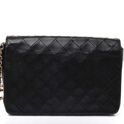 Chanel Lambskin Quilted Small Single Flap Black 37 of 40