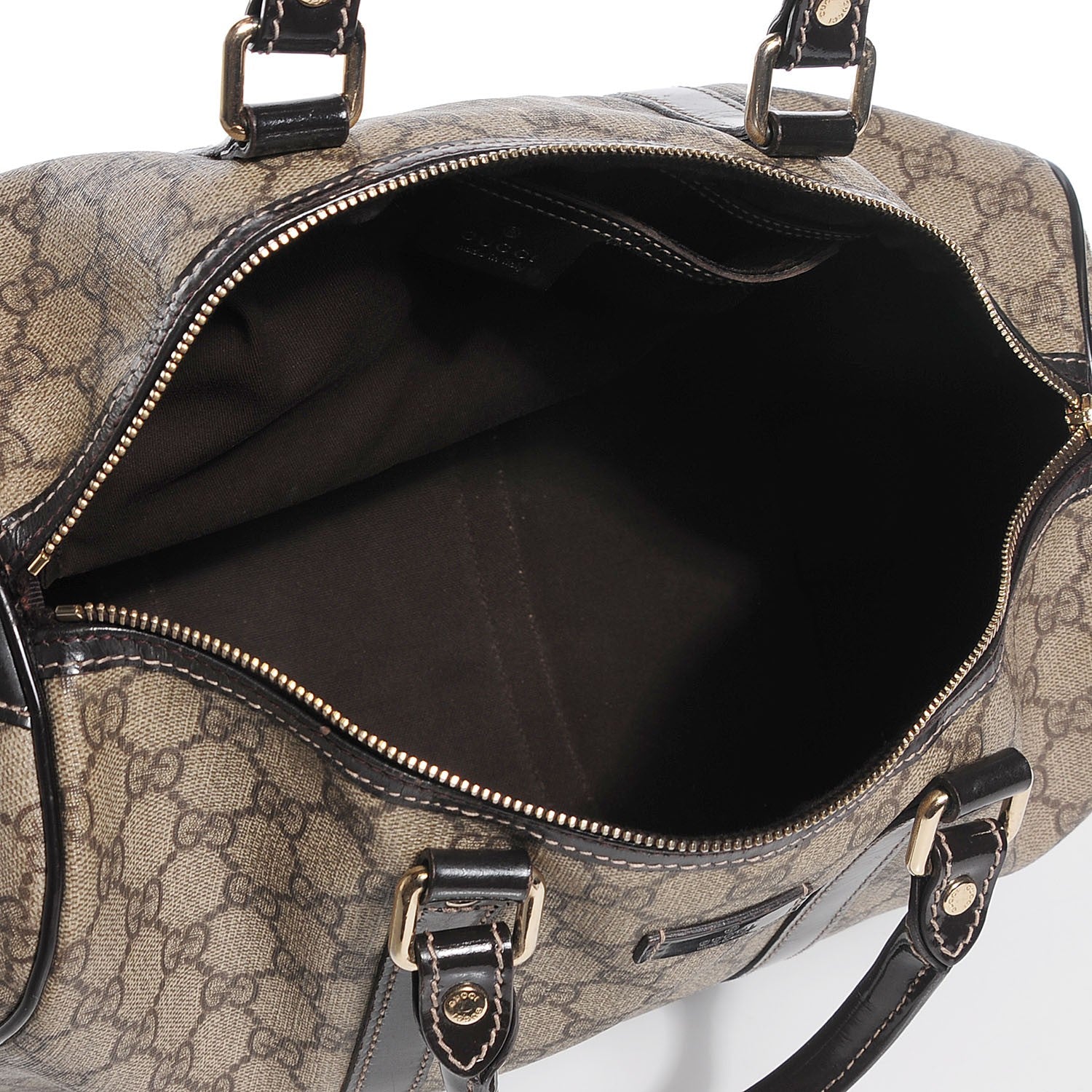 Gucci GG Plus Monogram Medium Joy Boston Dark Brown 5 of 7
