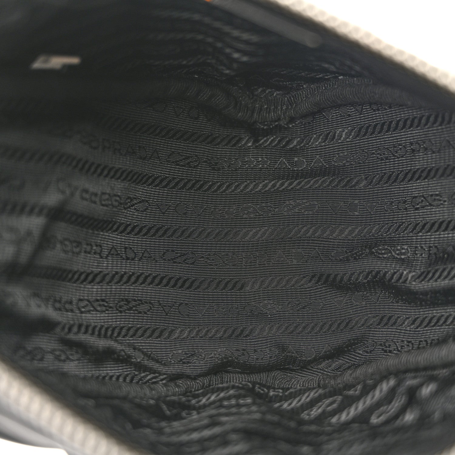 Prada Grace Lux Triangle Shoulder Bag Black 5 of 14