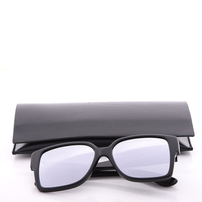 Saint Laurent Square SL M9 Sunglasses Black 5 of 10