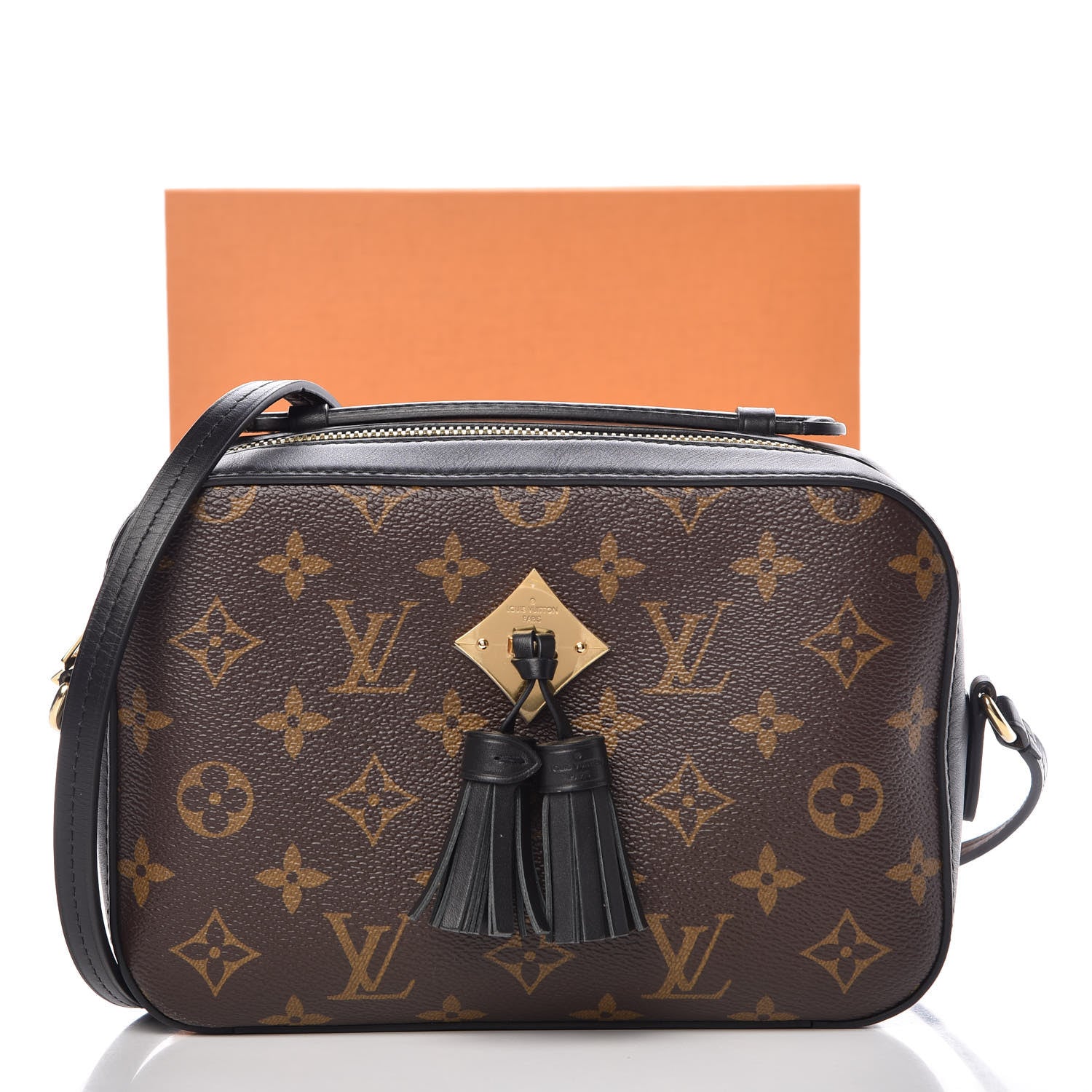 Louis Vuitton Monogram Saintonge Black 10 of 10