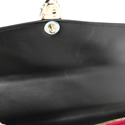 Bulgari Metallic Calfskin Serpenti Forever Shoulder Bag Red 11 of 11