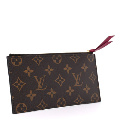 Louis Vuitton Monogram Felicie Chain Wallet Zippered Insert Fuchsia 3 of 6