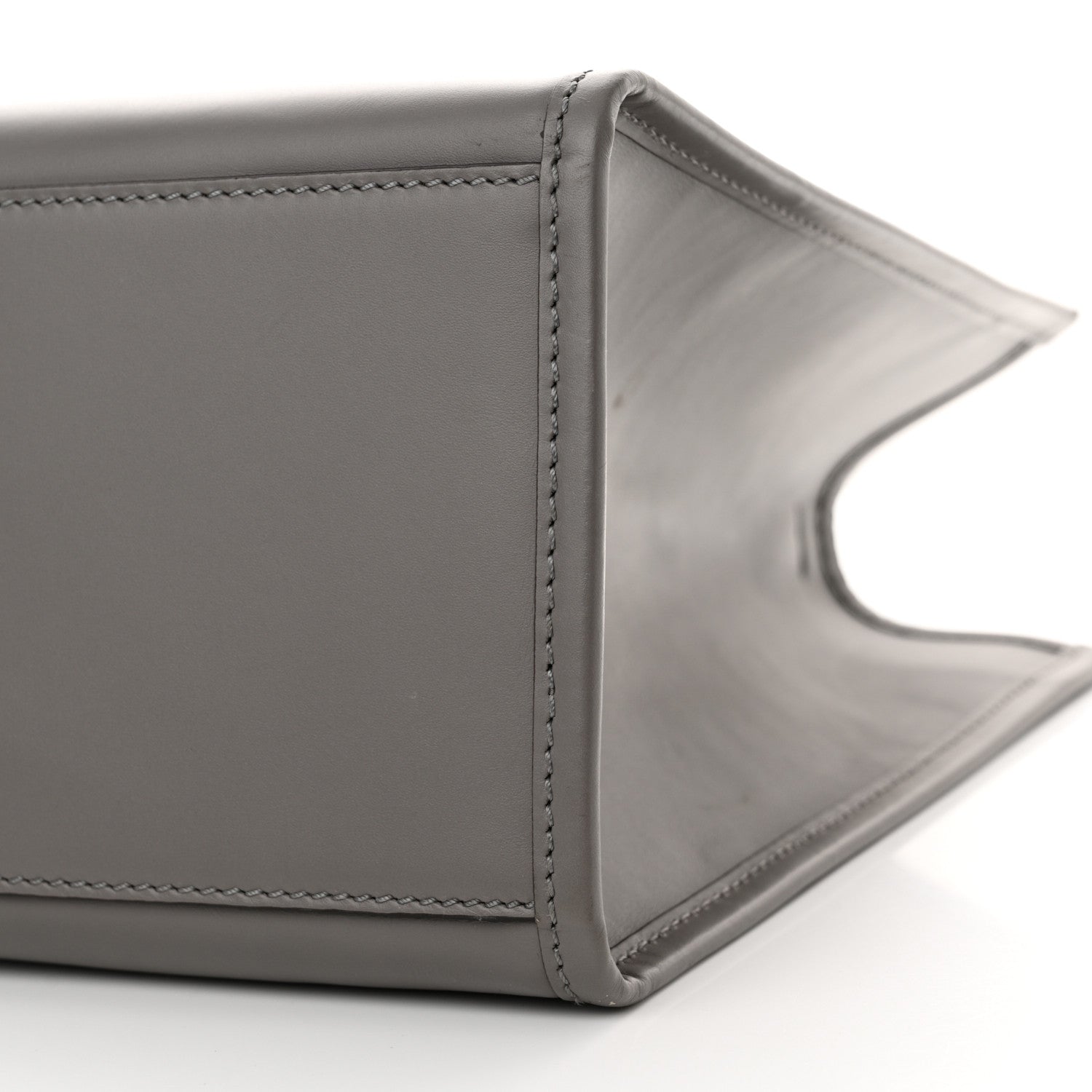 Fendi Vitello King Plexiglass Logo Embossed Medium Fendi Sunshine Shopper Tote Moon 10 of 13