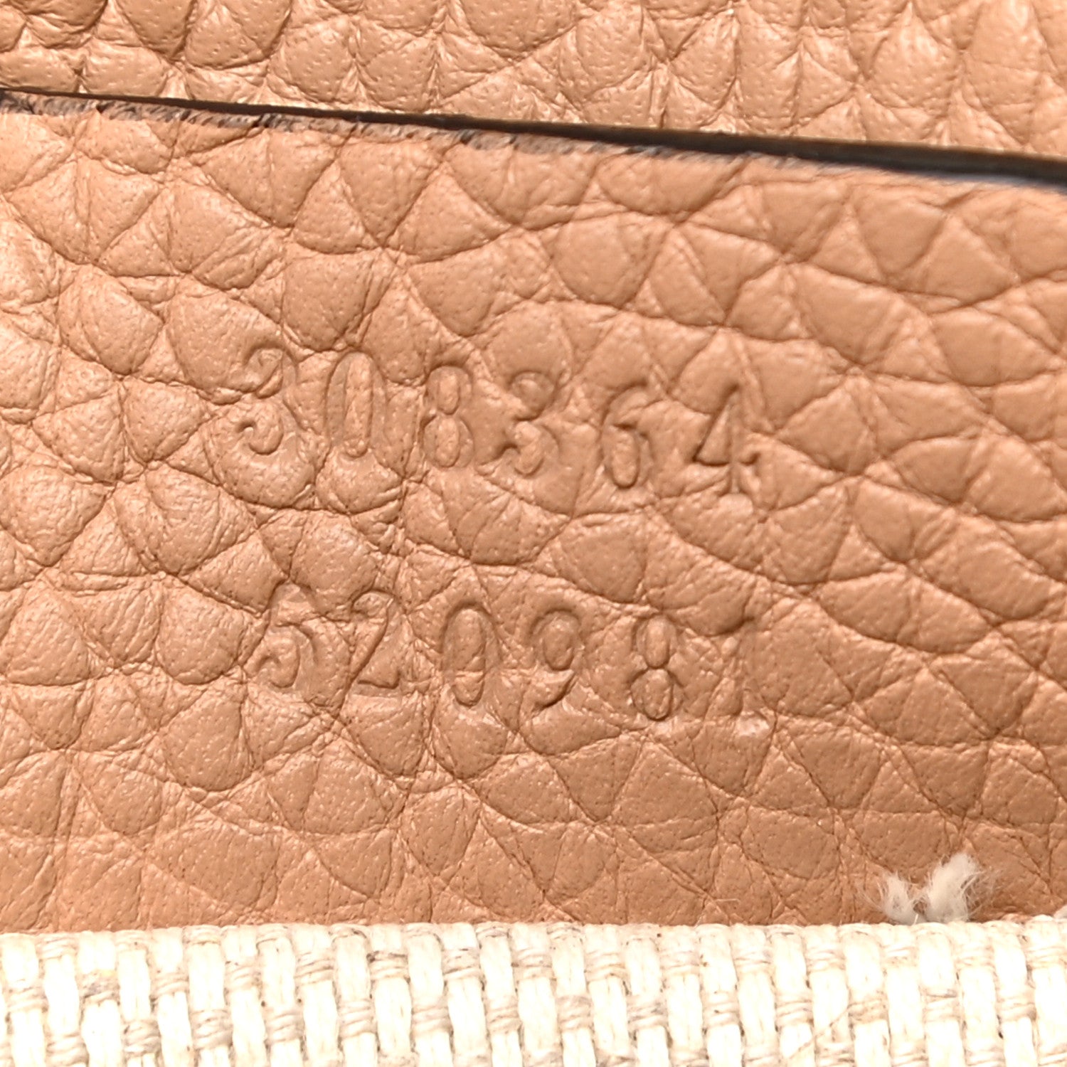 Gucci Pebbled Calfskin Small Soho Disco Bag Camelia 7 of 10