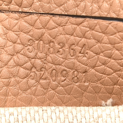 Gucci Pebbled Calfskin Small Soho Disco Bag Camelia 7 of 10
