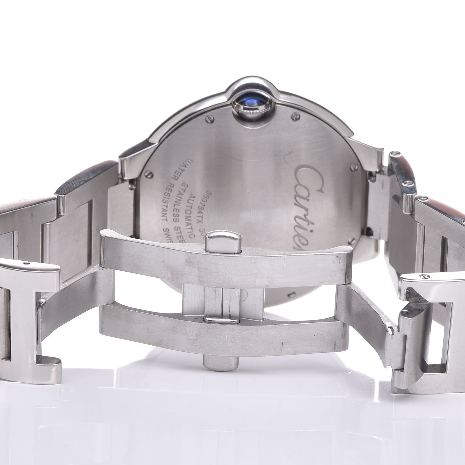 Cartier Stainless Steel 42mm Ballon Bleu De Automatic Watch 6 of 10