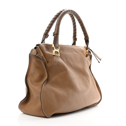 Chloe Calfskin Large Marcie Satchel Nut 3 of 10