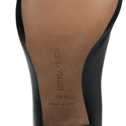 Bottega Veneta Nappa Almond Pumps 38.5 Black 6 of 8