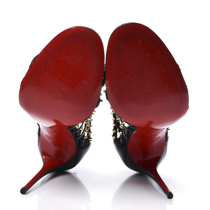 Christian Louboutin Kid Millaclou 100 Cage Sandals 39.5 Black 5 of 9
