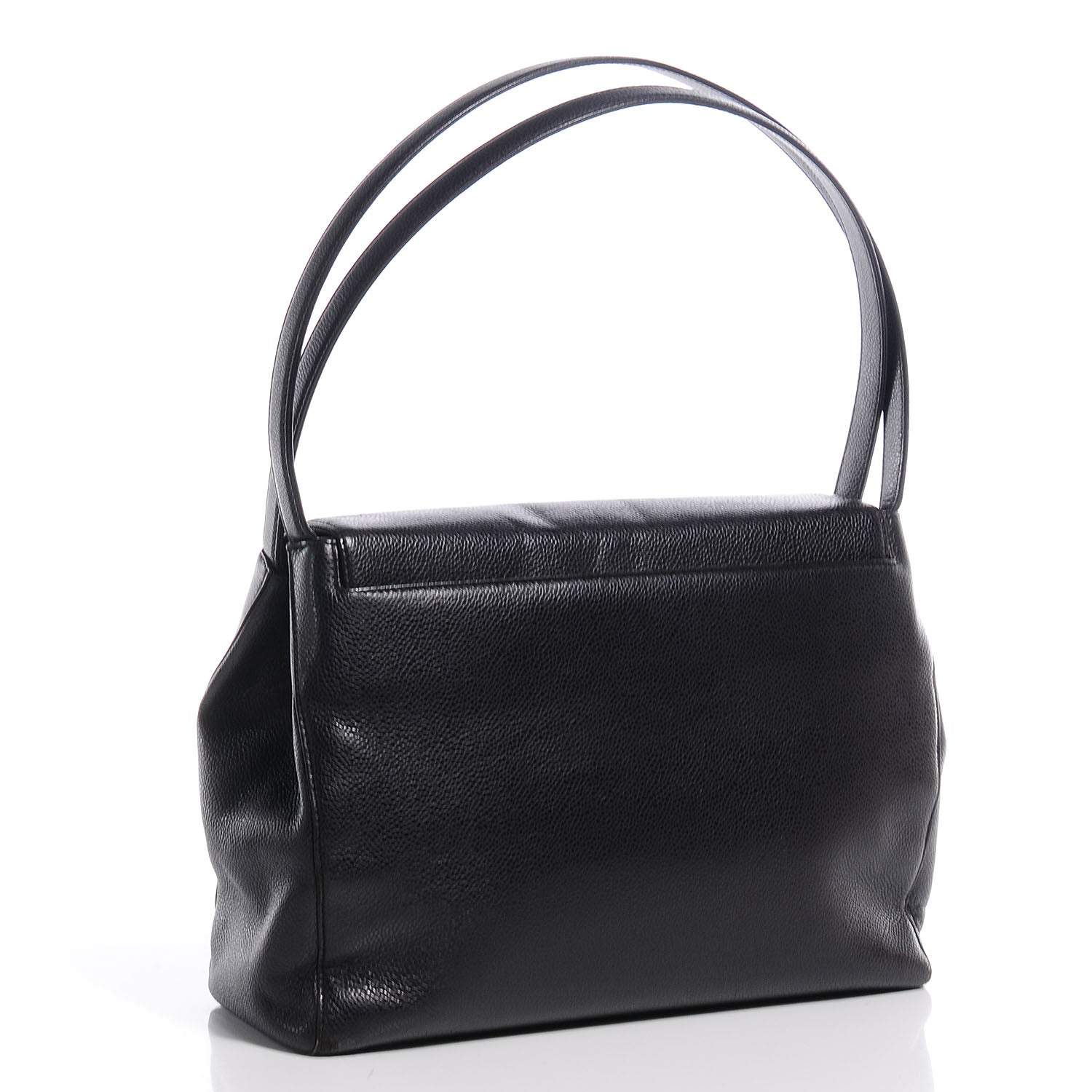 Chanel Caviar Flap Shoulder Bag Brown 3 of 9