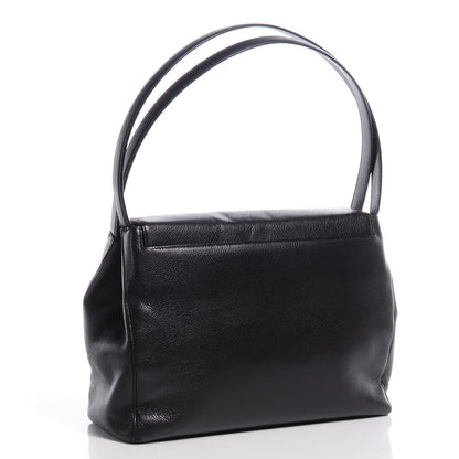 Chanel Caviar Flap Shoulder Bag Brown 3 of 9