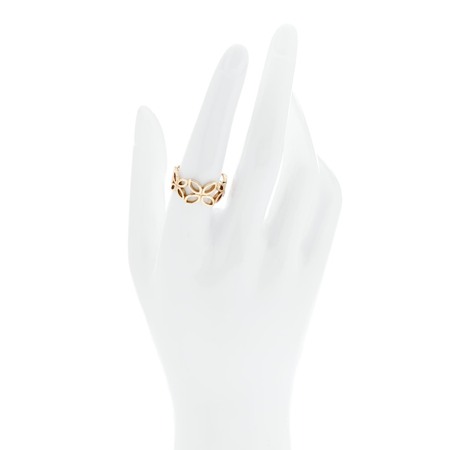 John Hardy 18K Yellow Gold Kawung Ring 56 7.5 2 of 4