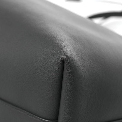 Saint Laurent Calfskin Large Shopping Tote Fog 10 of 15