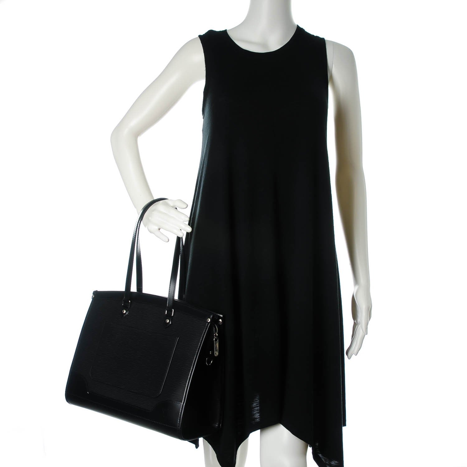 Louis Vuitton Epi Madeleine GM Black 2 of 7