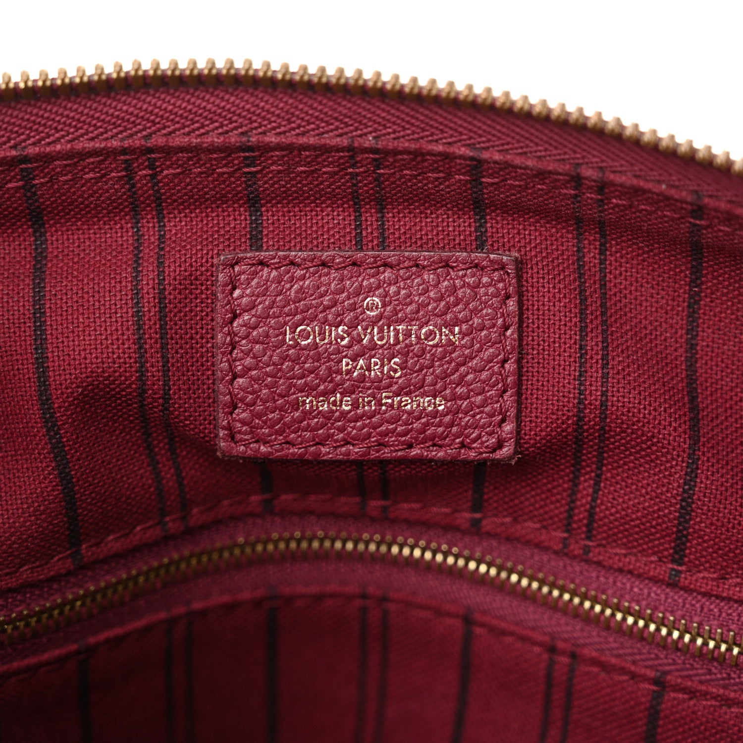 Louis Vuitton Empreinte Monogram Speedy Bandouliere 25 Wine 6 of 13