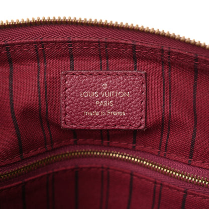 Louis Vuitton Empreinte Monogram Speedy Bandouliere 25 Wine 6 of 13