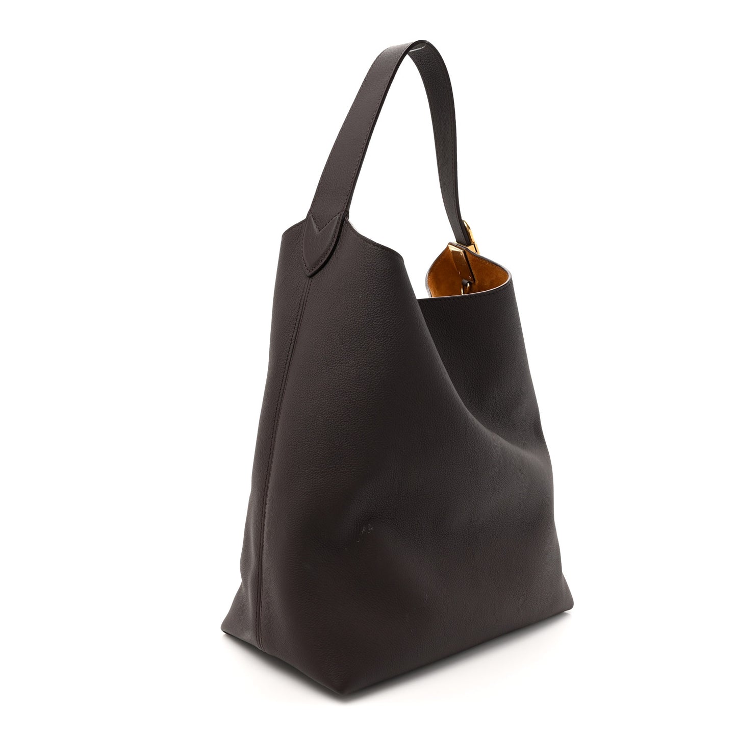 Grained Calfskin Low Key Hobo MM Ebene