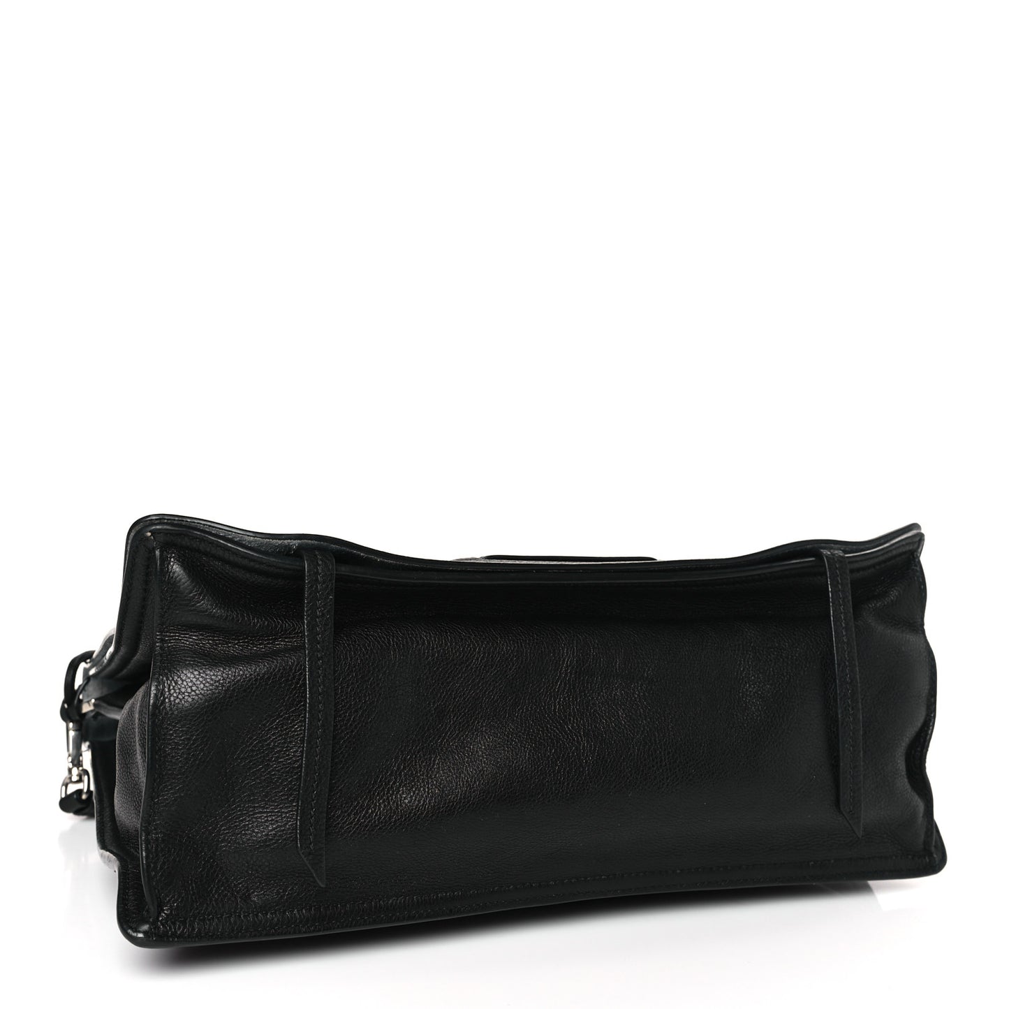 Glace Calf Etiquette Flap Black Astrale