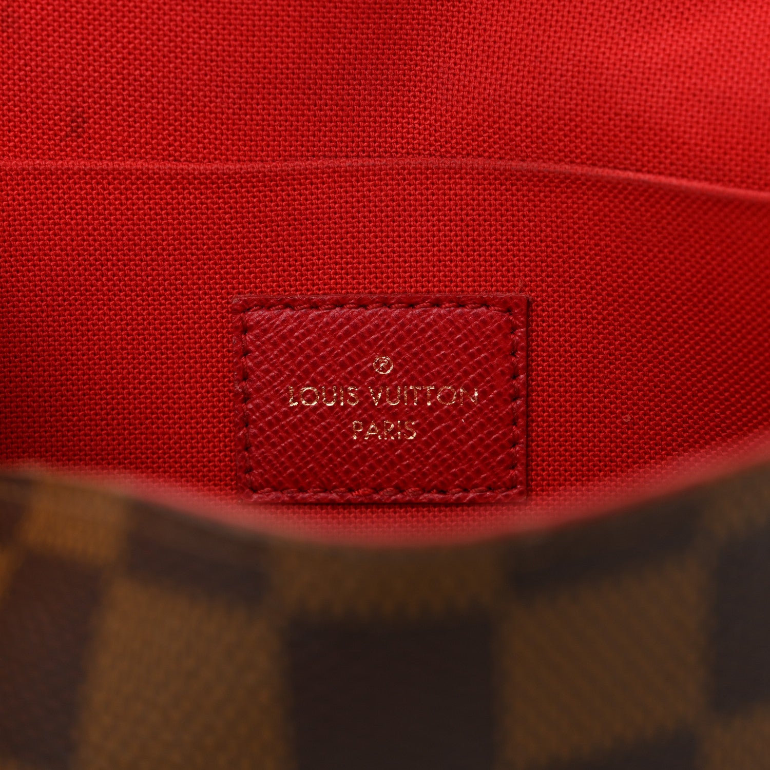 Louis Vuitton Damier Ebene Pochette Felicie Chain Wallet 7 of 15