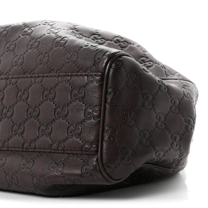 Gucci Guccissima Medium Sukey Tote Chocolate 10 of 10