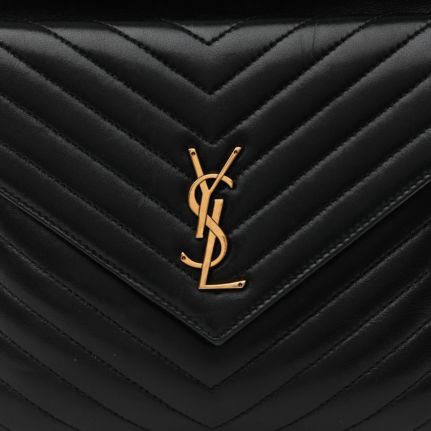 Saint Laurent Lambskin Matelasse Monogram Joe Backpack Black 8 of 10
