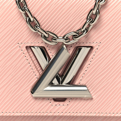 Louis Vuitton Epi Twist Chain Wallet Rose Ballerine 7 of 9