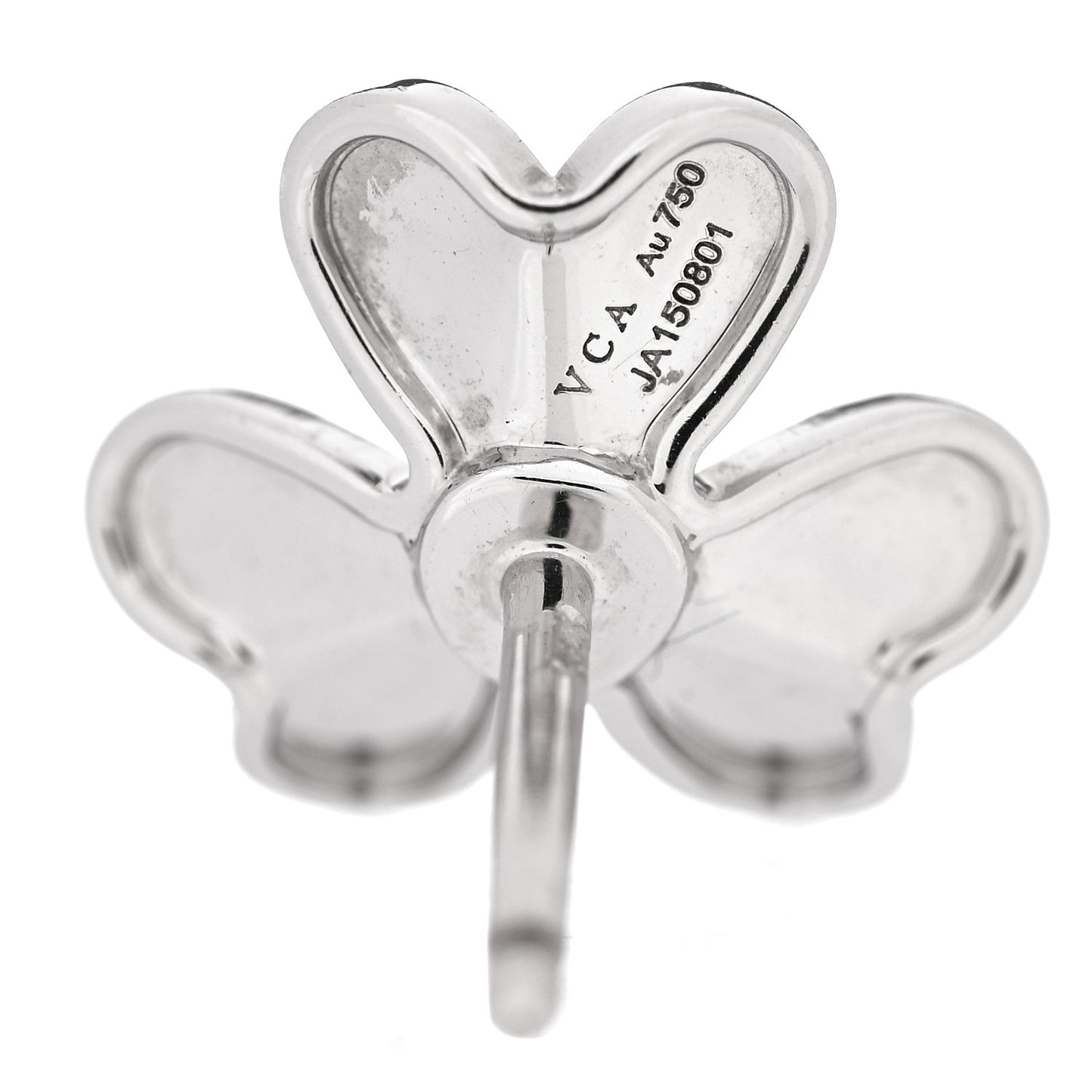 18K White Gold Diamond Mini Frivole Earrings