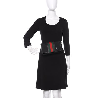 Gucci Nylon Web Belt Bag Black 2 of 16