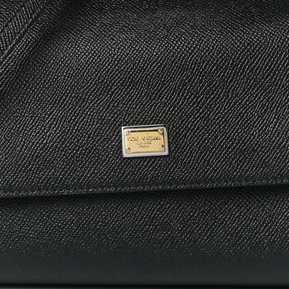 Dolce & Gabbana Dauphine Small Miss Sicily Satchel Black 7 of 10