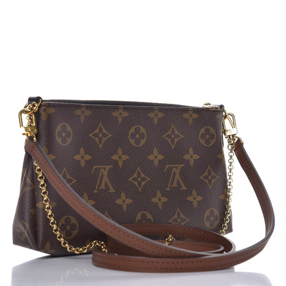 Louis Vuitton Monogram Pallas Clutch Black 3 of 9