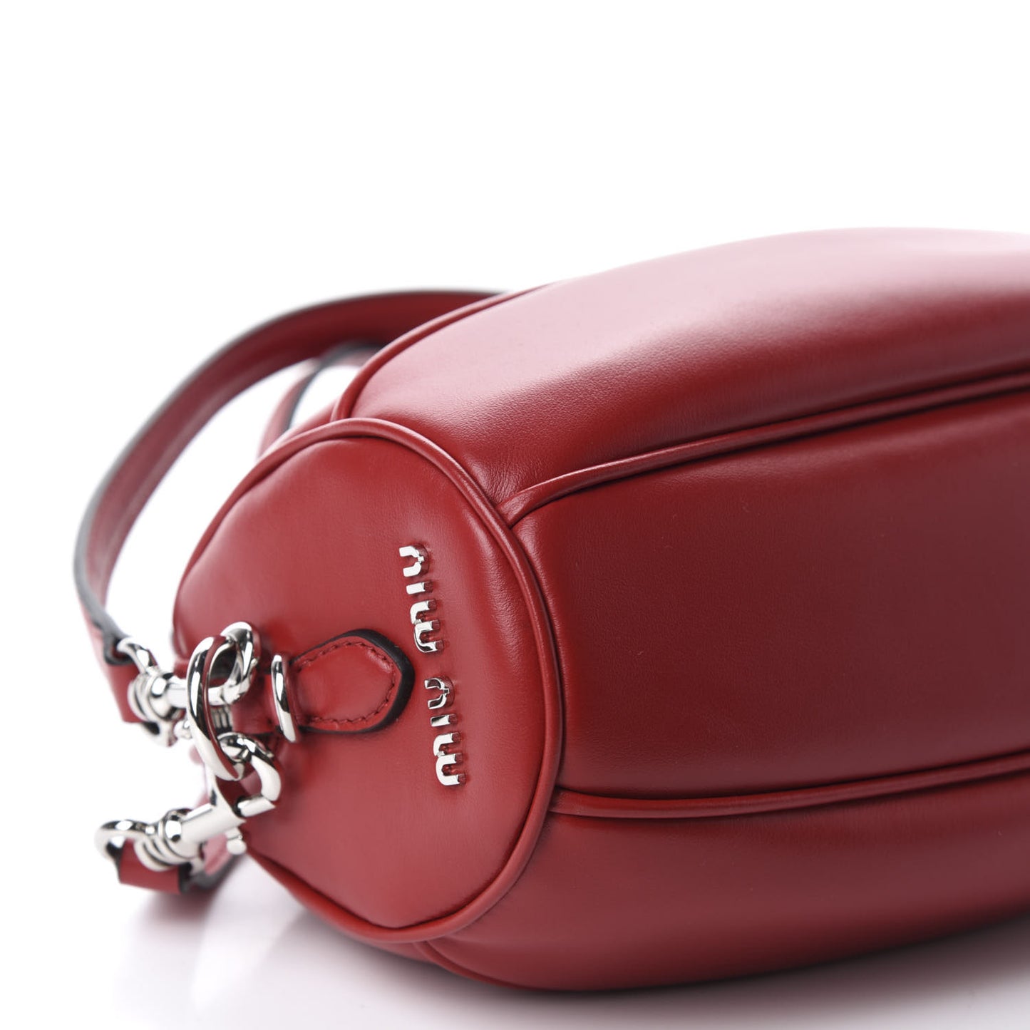 Soft Calfskin Bandoleer Bag Fuoco