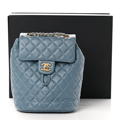 Chanel Lambskin Quilted Mini Urban Spirit Backpack Light Blue 13 of 13