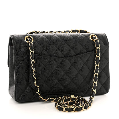 Chanel Caviar Quilted Small Double Flap Black 3 of 11