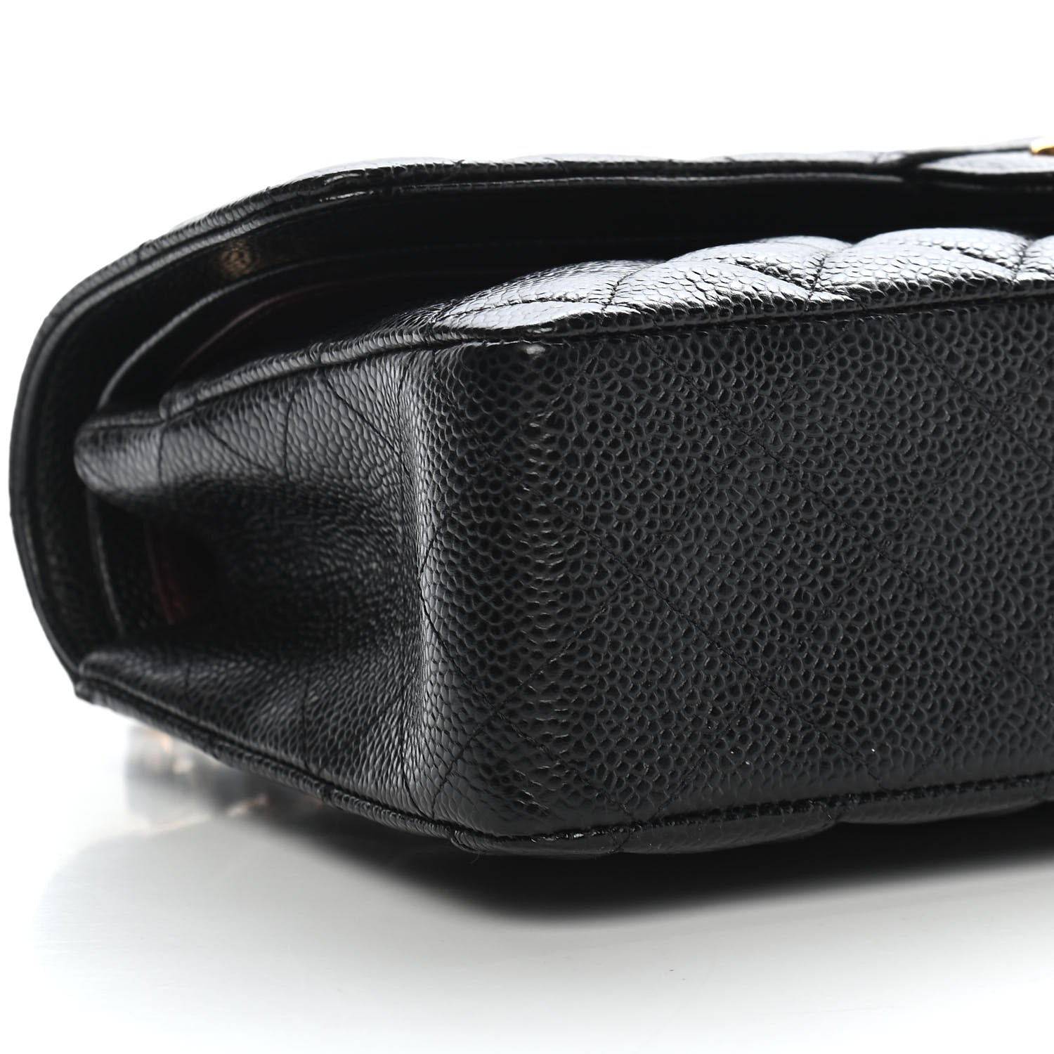 Chanel Caviar Quilted Medium Double Flap Black 8 of 9