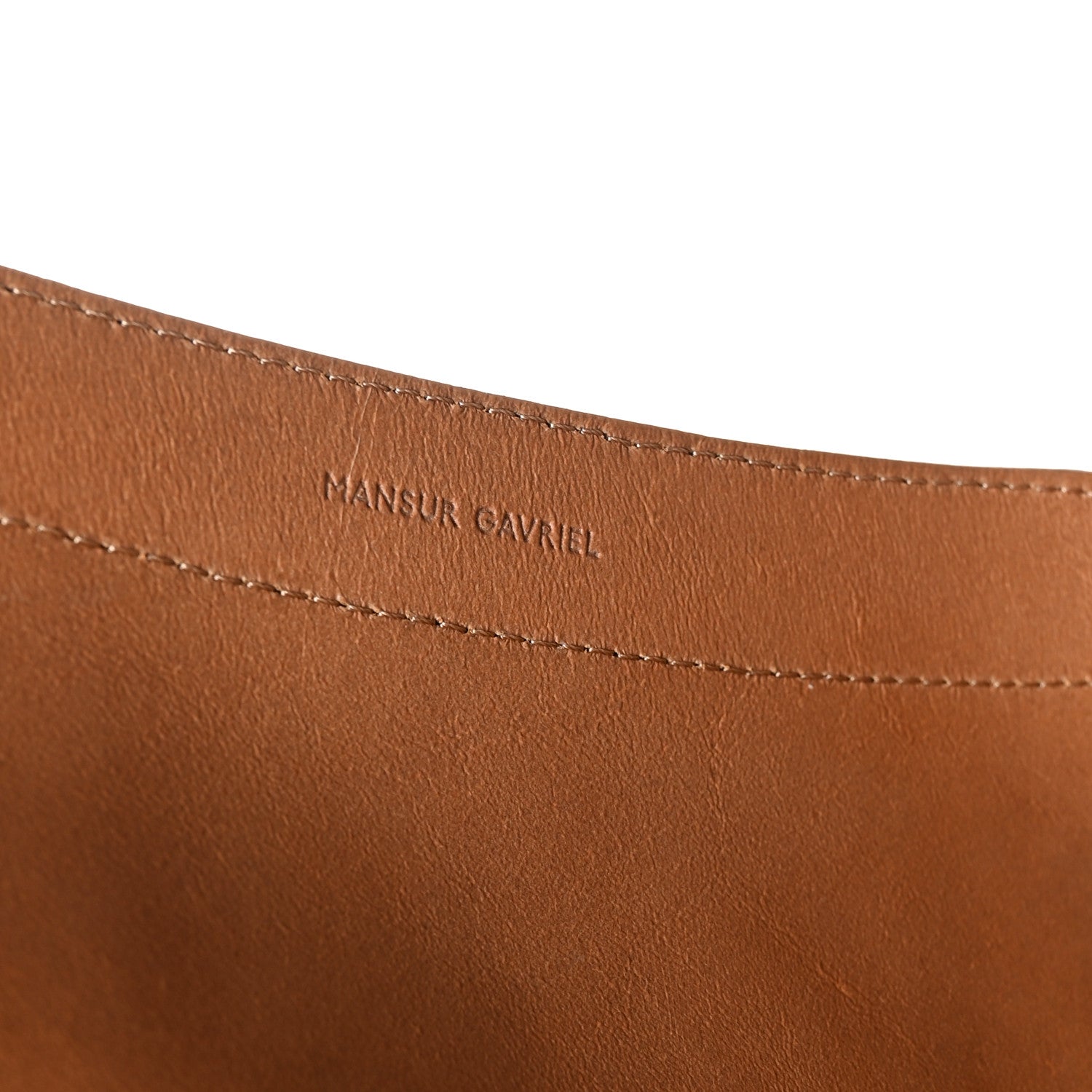 Mansur Gavriel Suede Soft M Hobo Caramel 6 of 11