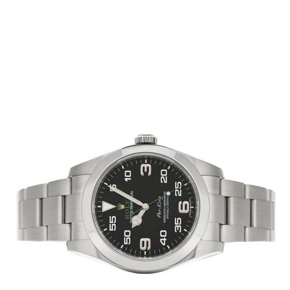 Rolex Stainless Steel 40mm Air-King Oyster Perpetual Watch Black 116900 2 of 5