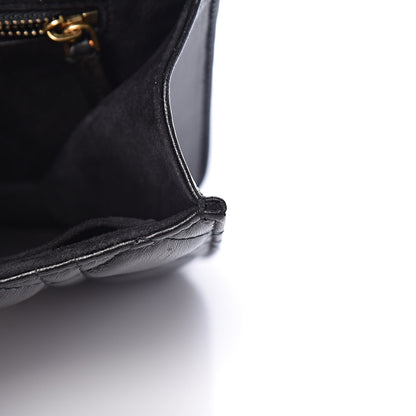 Christian Dior Lambskin Cannage Small Dioraddict Flap Bag Black 9 of 17