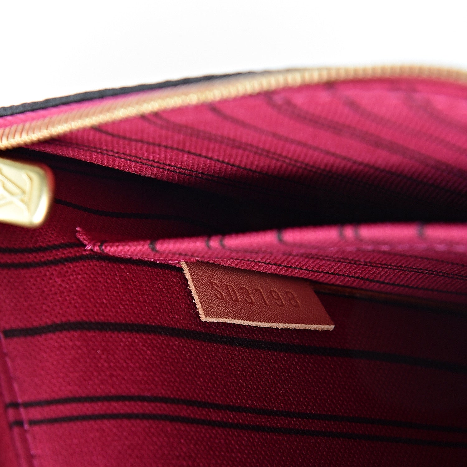 Louis Vuitton Monogram Neverfull MM GM Pochette Pivoine 6 of 8