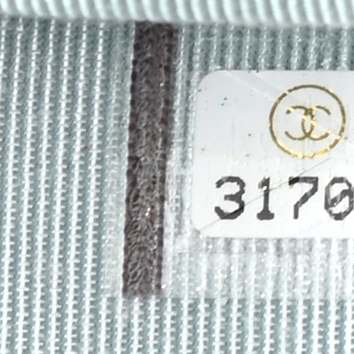 Chanel Caviar Quilted Classic 4 Key Holder Wallet Light Blue 9 of 9