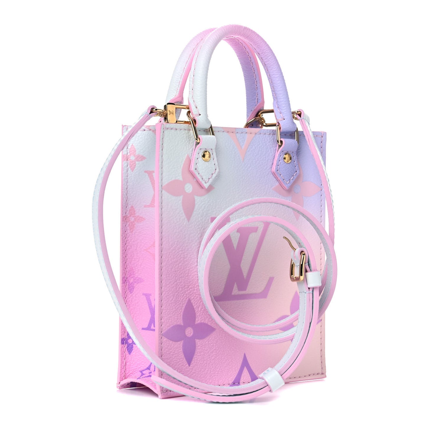 Monogram Giant Spring In The City Petit Sac Plat Sunrise Pastel