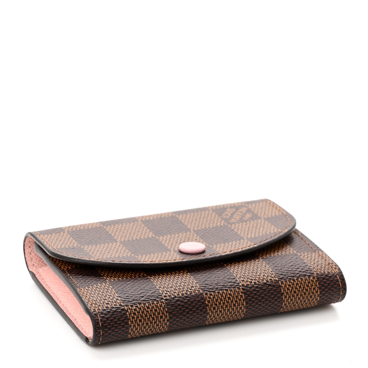 Louis Vuitton Damier Ebene Rosalie Coin Purse Rose Ballerine 4 of 6