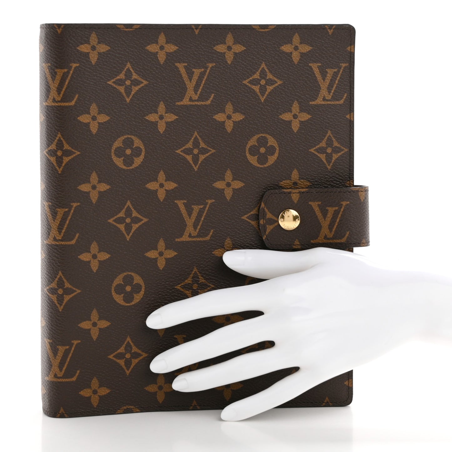 Monogram Large Ring Agenda Cover
